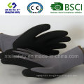 13 Gauge Nylon Liner, Nitrile Coating, Sandy Finish Safety Work Gloves